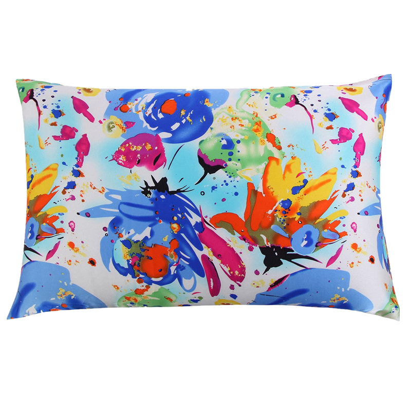 Silk Pillowcase Set - Lụa Dây Kéo Áo Gối 1Pc
