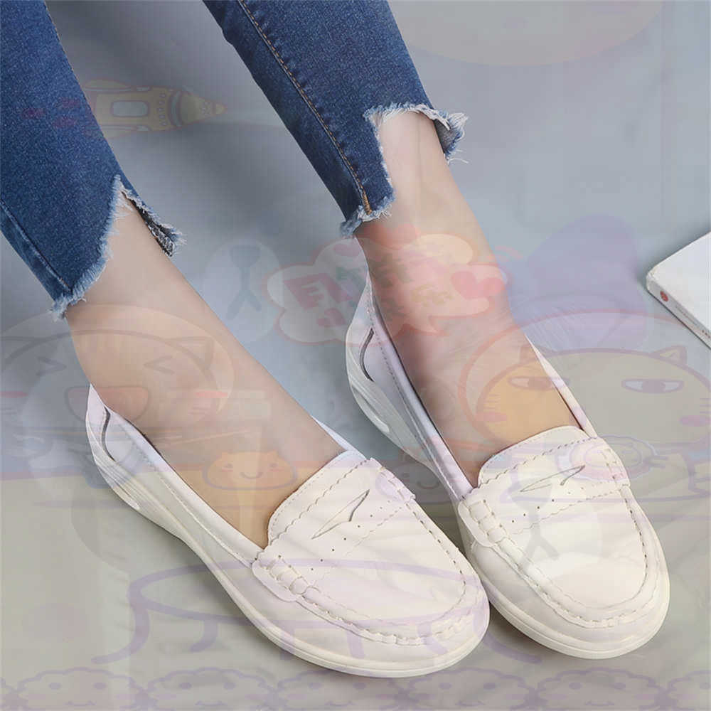 Luxury Lifestyle Dark - Soft Slip-on Womens Large Size Shoes