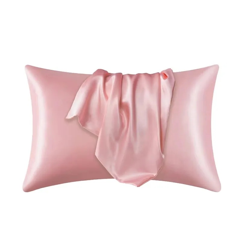 1/2pcs Satin Silk Pillowcase f - đánh giá và giá Silk Pillowcase Set