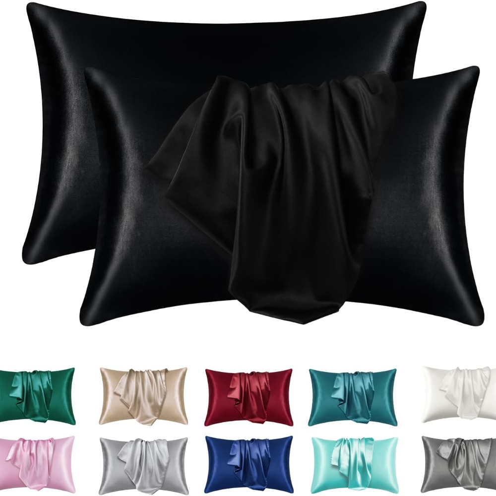 1/2pcs Satin Silk Pillowcase f - đánh giá và giá Silk Pillowcase Set