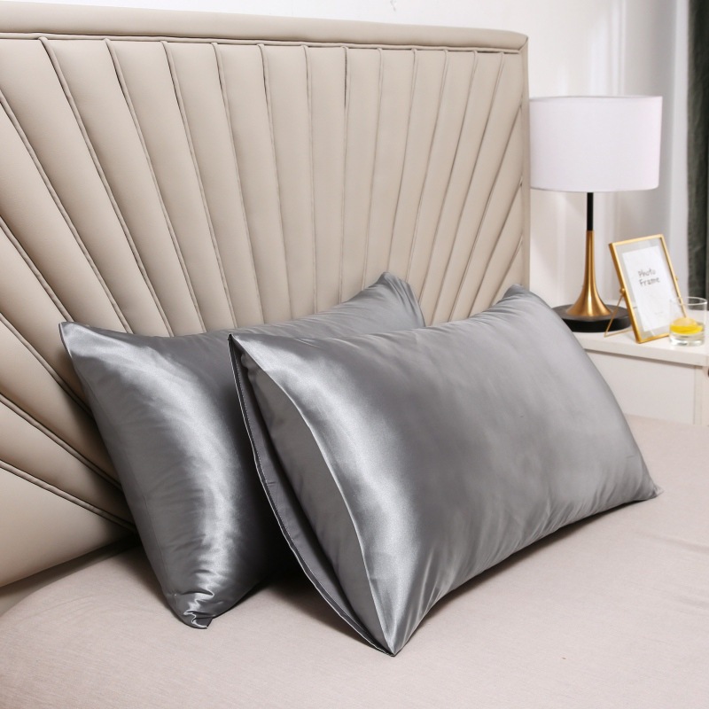1/2pcs Satin Silk Pillowcase f - đánh giá và giá Silk Pillowcase Set