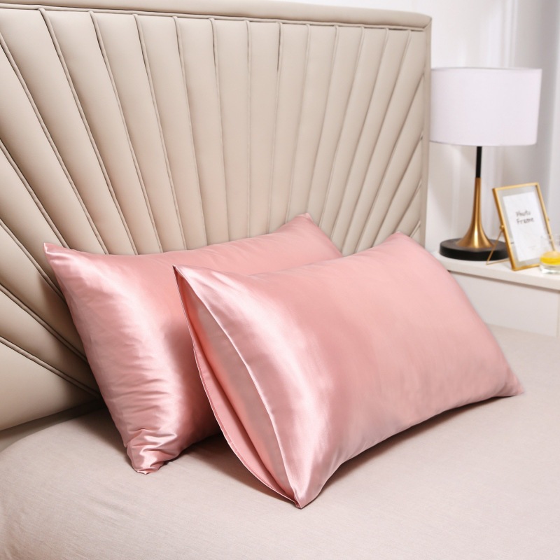1/2pcs Satin Silk Pillowcase f - đánh giá và giá Silk Pillowcase Set