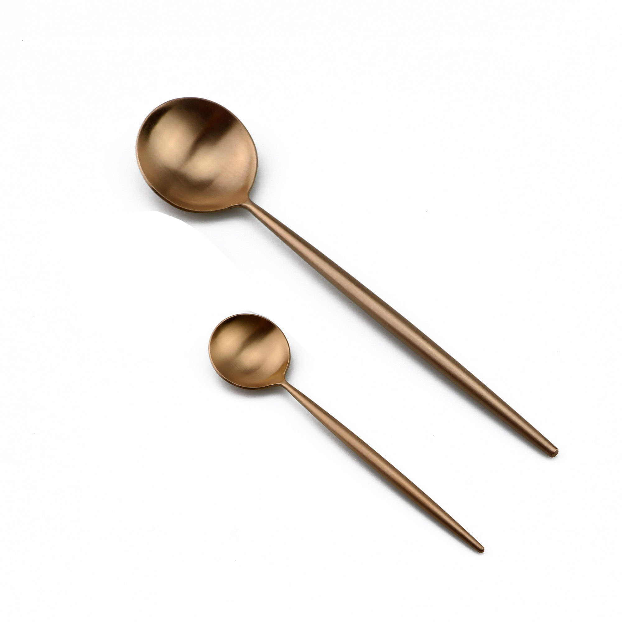 24-Pcs Rose Gold Cutlery Set W - đánh giá và giá Gold Plated Cutlery