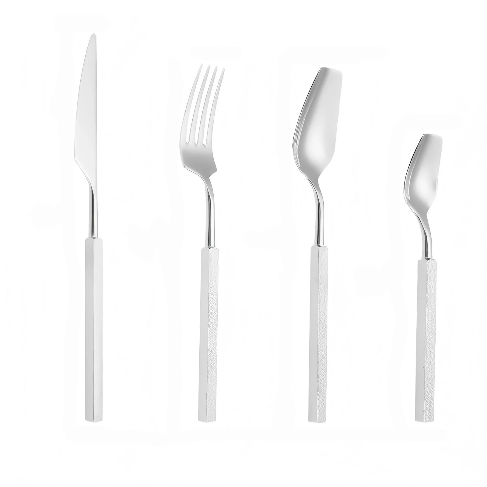 4pcs Luxury Cutlery Set Wester - đánh giá và giá Gold Plated Cutlery