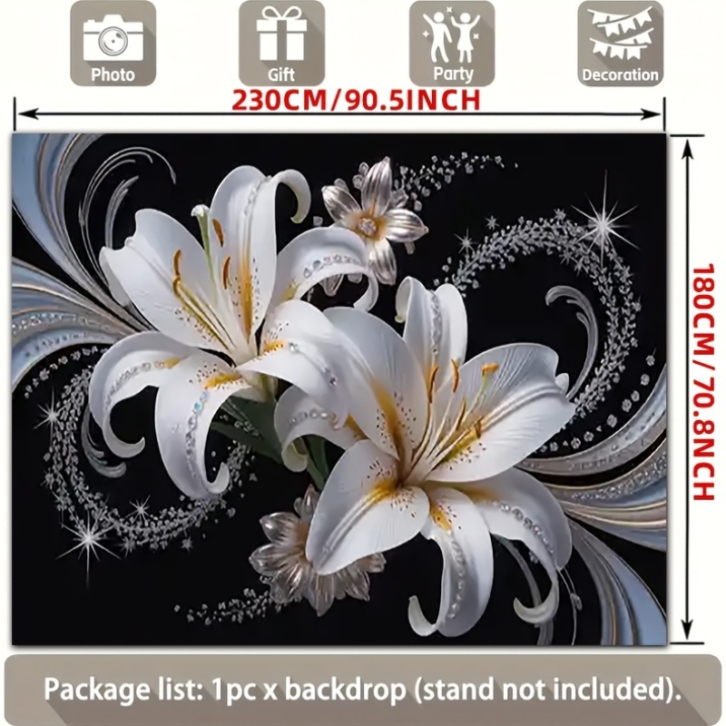 Luxurious White Lilies Floral  - đánh giá và giá Luxury Lifestyle Items