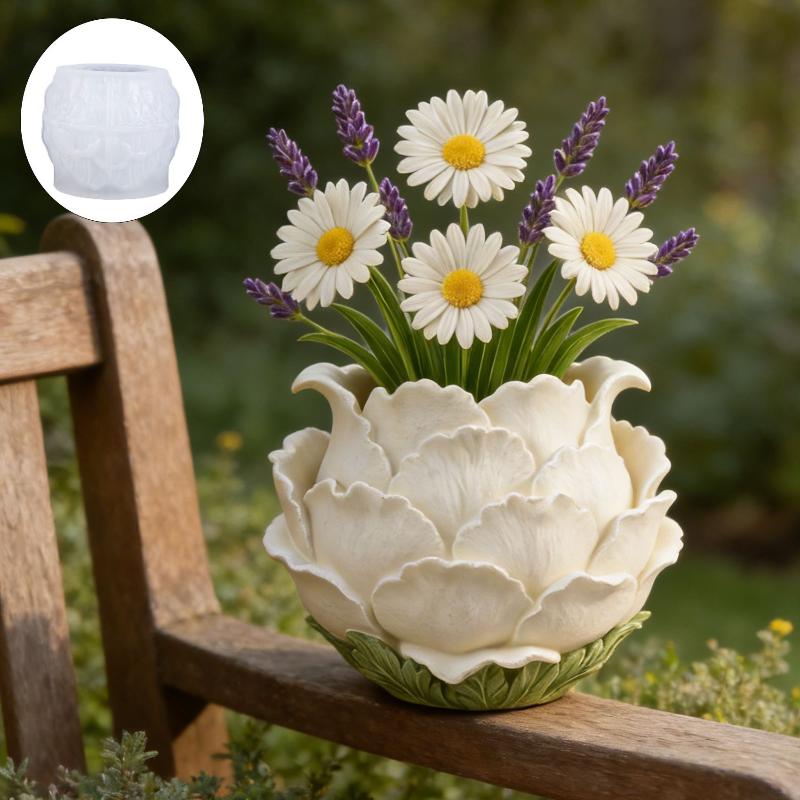 3D Handmade Peony Flower Pot S - đánh giá và giá Luxury Lifestyle Items