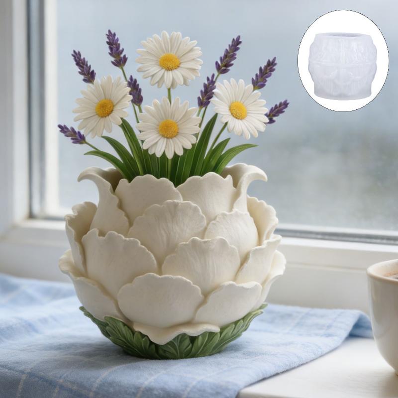 3D Handmade Peony Flower Pot S - đánh giá và giá Luxury Lifestyle Items