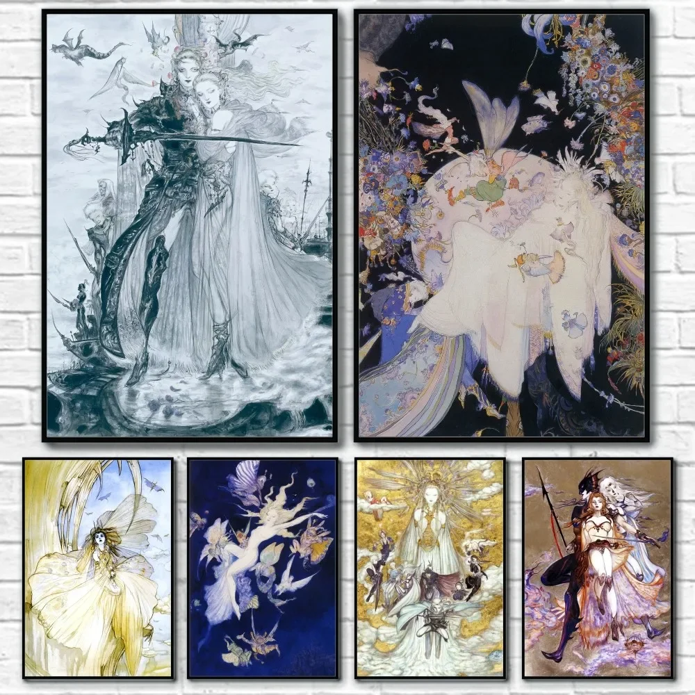Yoshitaka Amano Final Fantasy  - đánh giá và giá Luxury Lifestyle Items