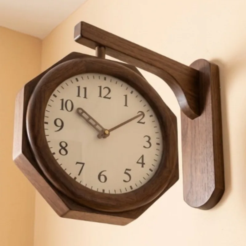 Wooden Wall Clock Retro Luxury - đánh giá và giá Luxury Lifestyle Furniture