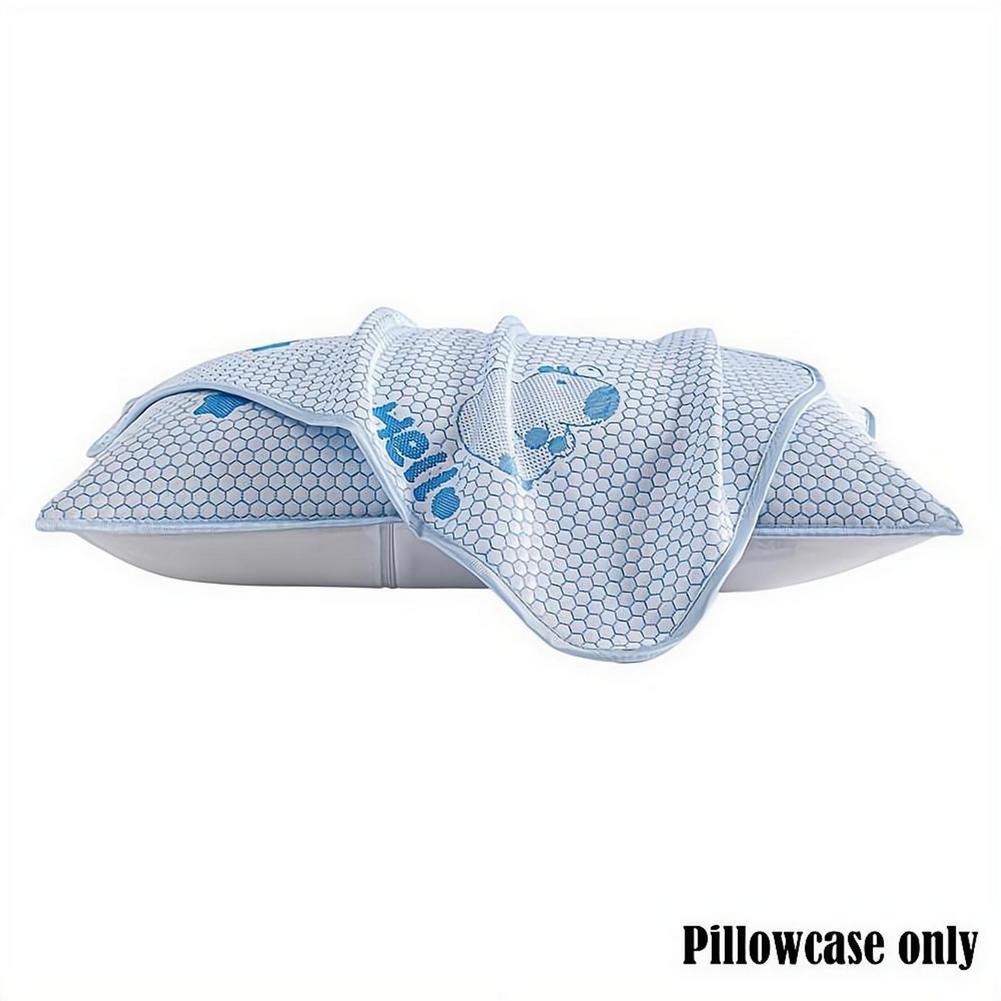 Summer Coolness Ice Silk Pillo - đánh giá và giá Silk Pillowcase Set