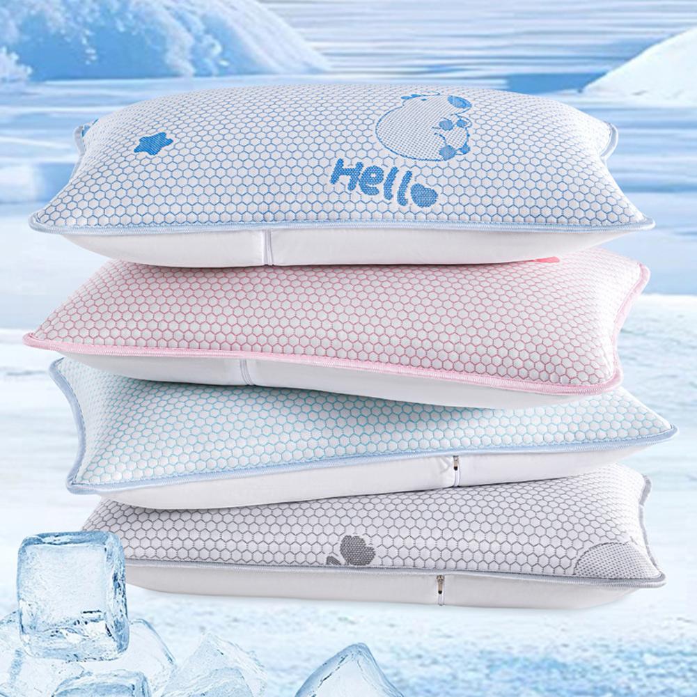 Summer Coolness Ice Silk Pillo - đánh giá và giá Silk Pillowcase Set